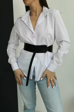 Ремень Davie (Дейви) кожа - Чёрная гладкая Ремень Davie (Дейви) кожа - Чёрная гладкая